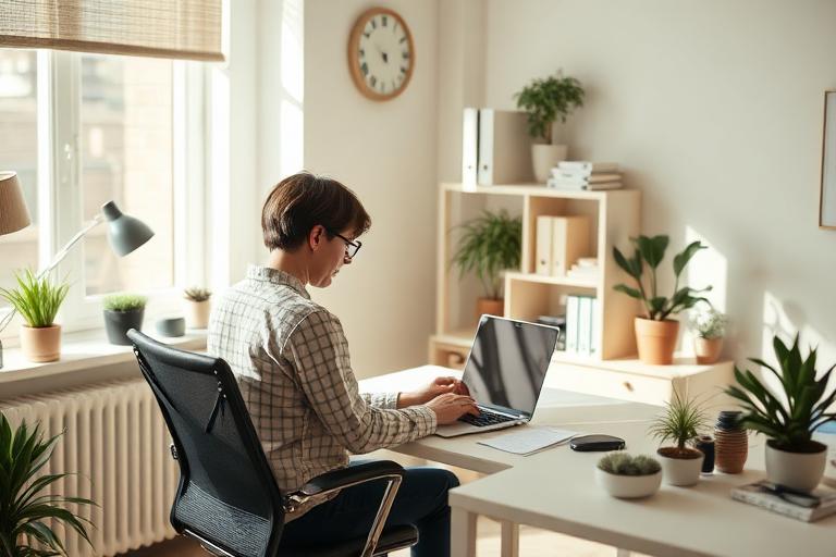 Ergonomics for the Home Office: A Manager's Checklist